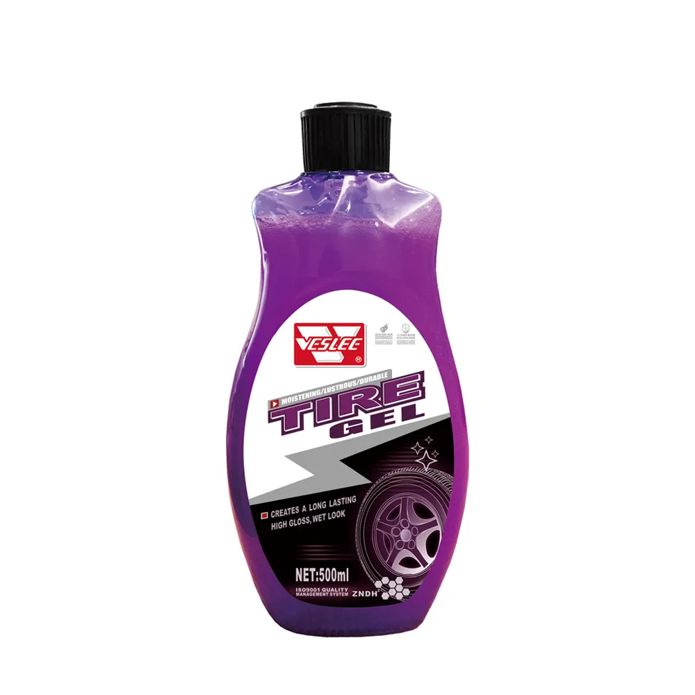 Private Label cura auto Anti-polvere smalto per pneumatici Gel Silicone pneumatico brillare all'ingrosso