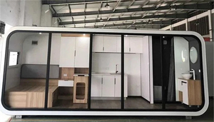 YITUO Factory Camping Capsule Villas Maison Prefabriquee Prefabricated Capsule <strong>House</strong> - Product Image 2