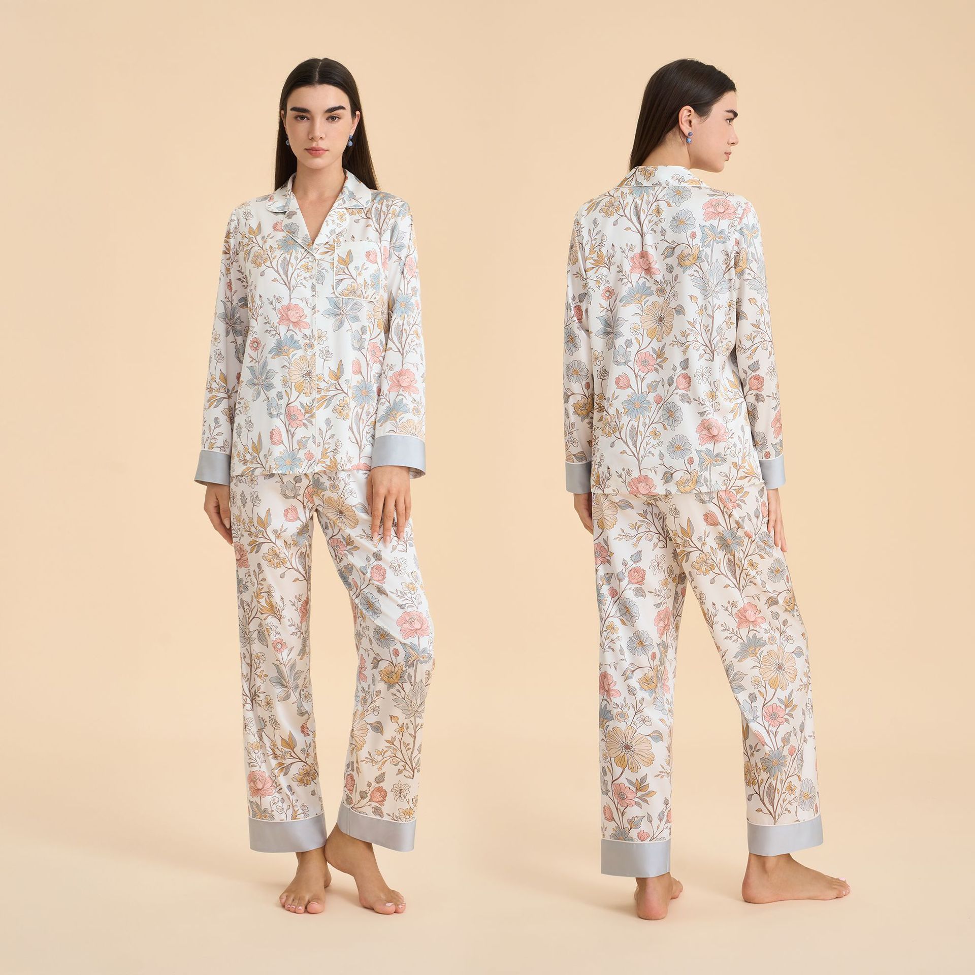 Warm Branches and Flowers