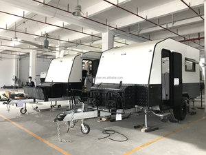 21ft את כביש ecocampor כל-שטח קרוואן יוקרה קרוואן נסיעות טריילר עם פריסה שונה עבור סוחר