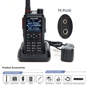 Dual Band Radio IP68 Waterproof <strong>and</strong> Dustproof 5W Long Range Portable Radio Air Band Received Walkie Talkie YANTON T-360UV