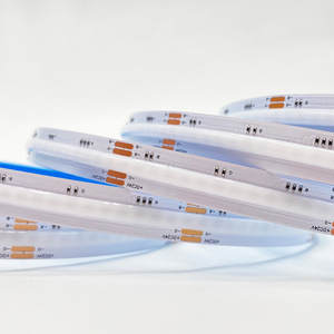 RGB COB <strong>LED</strong> Strip <strong>12V</strong> 24V 5M 840LEDs/m Ultra High Density CE RoHS Ra90 <strong>23W</strong>/m Magic Color Transition IP20 - Product Image 1