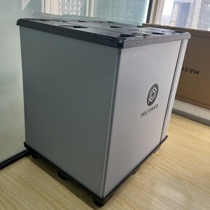 Langlebige intelligente zusammen klappbare Kunststoff kiste Nesta ble Stack able Lining Pack Divide Gaylord Wieder verwendbare Verpackungs hülsen box Solid <span class=keywords><strong>Style</strong></span>