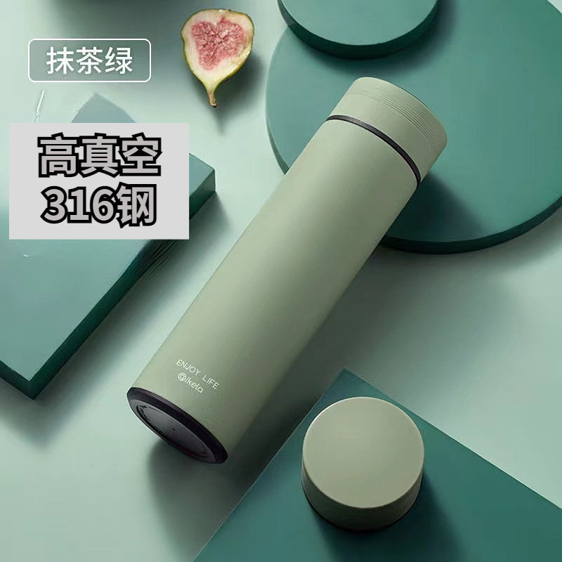 Flat lid 316 stainless steel - Peppermint green