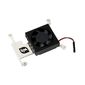 Waves hare Low-Profile-CPU-Lüfter für Raspberry Pi 4B/3B/3B, mit Aluminium legierung halterung, mit GPIO-Adapter - Product Image 2