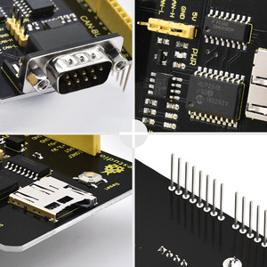 MCP2551 CAN-BUS Shield MCP2551 Chip con SD Socket per Arduino U NO R3