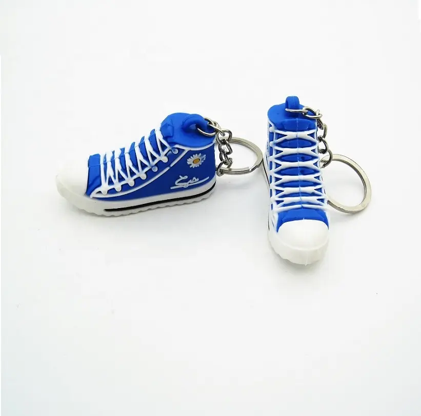 Chaveiro de sapato de basquete esportivo 3d, chaveiro promocional com logotipo personalizado