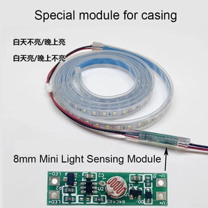 Intelligentes Lichtsteuerungs-Sensorsc halter modul LED-Nachtlicht sensor platine 12 V24V Roboter autos pielzeug Kinderspiel zeug herstellung - Product Image 5