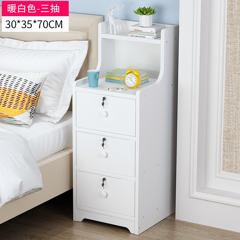 30cm warm white three-drawer