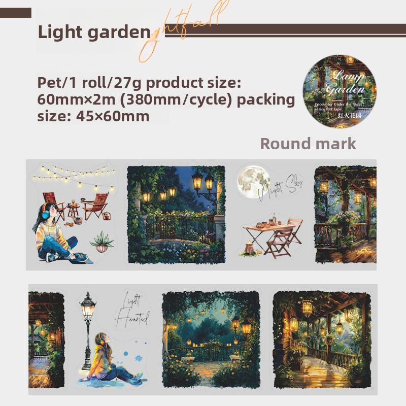 D Garden of Lights black