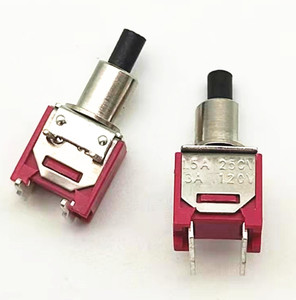 SPST4ピンモーメンタリータイププッシュボタンスイッチ1.5A250V 3A 125V