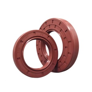 TC TG Skeleton Đen Nâu đôi môi đơn EPDM hnbr FKM NBR con dấu dầu cao su ô tô thủy lực niêm phong packad TB phong cách - Product Image 1