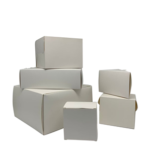 定制产品包装小白盒包装，普通白色纸盒，白色纸板盒 - Product Image 4