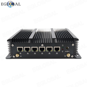 EGLOBAL 12th Mini PC sin ventilador Core i5 1235U Computadora de escritorio Firewall VPN Router 6LAN Computadora industrial de cliente ligero