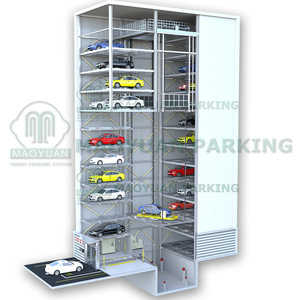Hiệu quả nền tảng lớn dọc nâng Carousel tự động thông minh tháp xe Hệ thống bãi đậu xe carport de stationnement thiết bị - Product Image 4