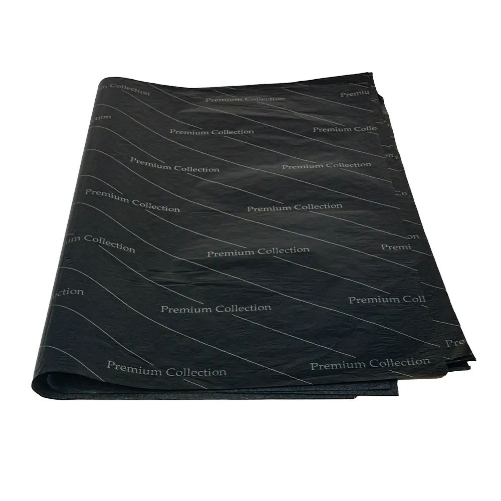 Craven-papel de seda de embalaje, Logo personalizado, negro