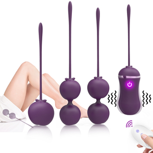 Lấy Lại Bàng Quang Kiểm Soát Quả Tạ 10 Rung Động Kegel Trọng Lượng Âm Đạo Cones Kegel Bóng Đặt - Product Image 2