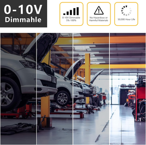 מדגם חופשי ליניארי תאורה etl dlc <span class=keywords><strong>ul</strong></span> 120-277v הוביל תעשייתי מאבק ליניארי אור 4ft 8ft מנורות חכמות T8 הוביל צינור אור