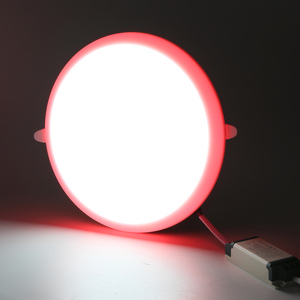New Bi Color 9w Round Dimmable <strong>Led</strong> Light <strong>Led</strong> Recessed Panel Light 6W+<strong>3W</strong> Two Color - Product Image 3
