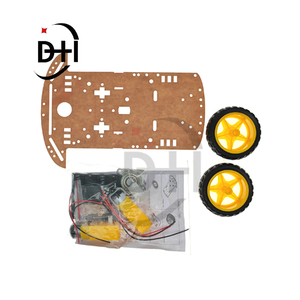 Smart Robot <strong>Car</strong> 2WD Motor Chassis /Tracing <strong>Remote</strong> <strong>Control</strong> Two-wheel Drive Three-wheel Universal Wheel Parts For <strong>Arduino</strong> Diy Kit