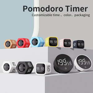 <strong>2</strong>-in-1 Smart <strong>LED</strong> Visual Kitchen <strong>Timer</strong> Manual Rotation Countdown with Digital Display Magnetic Kitchen Cooking <strong>Timer</strong> - Product Image 6