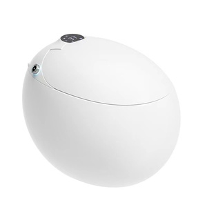 2022 NEW Release Sanitary Ware Bath Set One Piece Smart Wc Egg Shape <strong>Auto</strong> Intelligent Toilet With Woman <strong>Bidet</strong> Automatic Flush - Product Image 4
