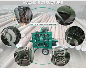 holzschälmaschine baumstamm-entklettermaschine - Product Image 3