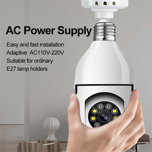 Popolare HD 3.0MP Tuya Wifi CCTV telecamera di sorveglianza lampadine tipo Wifi lampadina 360 panoramica con telecamera PTZ - Product Image 4