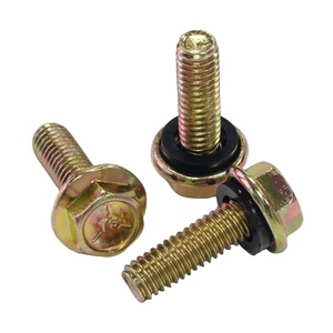 SAE J429 sınıf 5 yüksek mukavemet altıgen flanş vida, 5/16-18x1.1/4 gemi hazır - Product Image 4