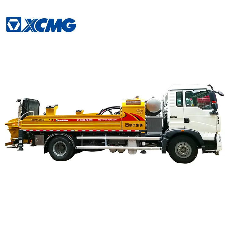 XCMG ufficiale HBC10018K usato camion montato in calcestruzzo pompa per la vendita