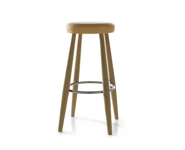 Tabouret de Bar Tabourets de Comptoir de Cuisine Tabourets de Hauteur de Comptoir Batterie de Cuisine Antiadhésive en Bois de Haute Qualité en Bambou Chaise de Bar Moderne