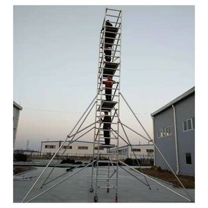 Cbdmart Fábrica Atacado Automático Andaime Elétrico Elevador Escalada Móvel Andaime Telescópico Torre De Alumínio