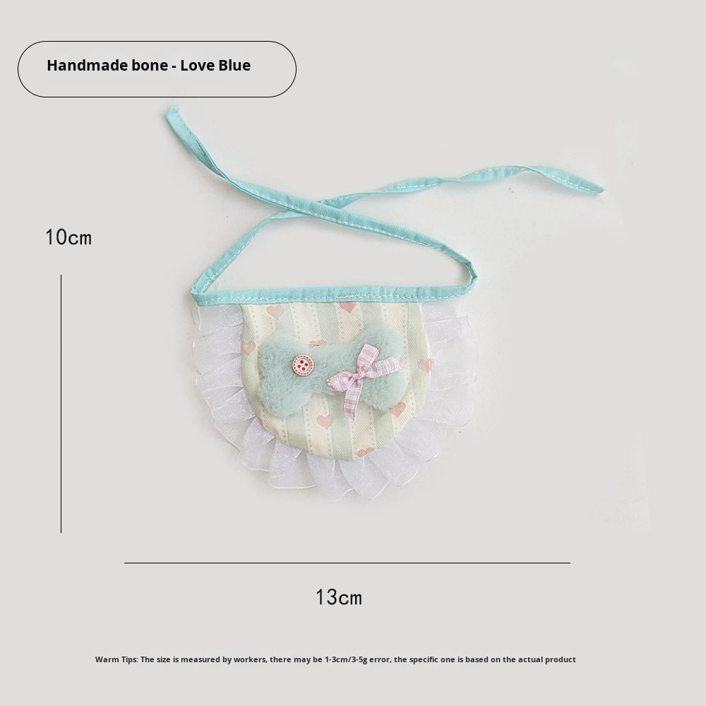 Amour d'os fait main bleu-1,5-9kg