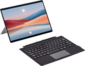 Teclado Magnético Sem Fio para <span class=keywords><strong>Microsoft</strong></span> <span class=keywords><strong>Surface</strong></span> Pro X 8 9 10 11 Couro PU para Teclado <span class=keywords><strong>Microsoft</strong></span>