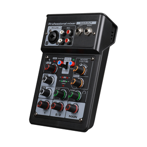 Sistema de consola mezcladora estéreo Digital BT de 3 canales, efecto de escena DSP, función OTG, mezclador de entrada XLR RCA, mezcladores de tarjetas de sonido de Audio - Product Image 2