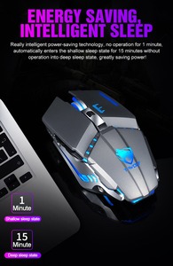 2023 neue wiederauf ladbare optische drahtlose Maus Q15 Desktop-Computermaus Lights peed drahtlose Gaming-Maus - Product Image 3