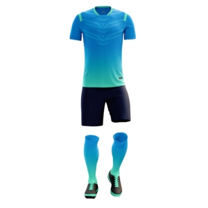 Kişiselleştirilmiş Polyester nefes hızlı kuru ucuz kitleri erkekler için tam futbol kiti Set futbol üniformaları