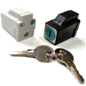 Прочный раздвижной защитный экран для окон, раздвижные защитные замки, двери, окна, замок безопасности с 2 ключами - Product Image 3