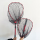 Filet en silicone noir 50 pliable rouge 2 sections