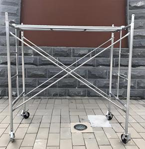 Sistema de andamio móvil de acero metálico Q235 moderno para construcción de edificios Marco de fachada Andamio - Product Image 5