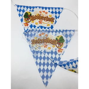 Bandera de banderines triangulares, Logo personalizado impreso en poliéster, promoción de publicidad - Product Image 2