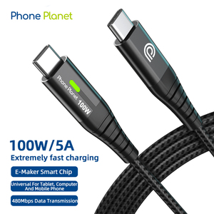 6.6ft PD 5A Super Fast Charger 100W Fast Charging Type C to Type C Cable for Google Pixel - Product Image 2