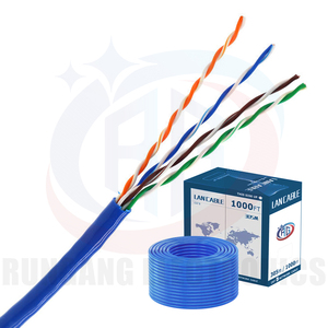 RG Cat5e STP Outdoor <strong>UTP</strong> PVC Jacket Waterproof <strong>Cat5</strong> SFTP Cat6 LAN Cable for <strong>Computer</strong> <strong>Network</strong> &amp; Home Theater - Product Image 1