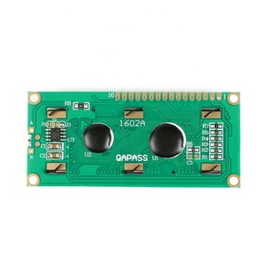 QAPASS 3.3V LCD1602 Monitor LCD 1602 1602A schermo blu codice bianco Blacklight 16x2 caratteri LED modulo Display LCD - Product Image 5