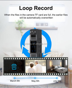 L13ファクトリーダイレクト1080Pナイトビジョンセキュリティビデオレコーダー、バッククリップ付き屋外フルHDセキュリティカメラボディ着用カメラ - Product Image 4