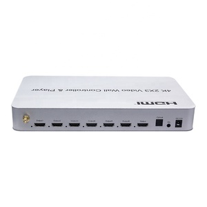HDMIマルチスクリーン4K 2x3ビデオウォールコントローラー & プレーヤーサポートHDMI/USB入力 - Product Image 5