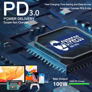 <strong>P</strong>-Tap to USB-<strong>C</strong> PD 100W <strong>Adapter</strong> for Cameras, Monitor, Laptop, and Mobile Devices V-mount or Gold Mount Battery Quick Charge Power - Product Image 5