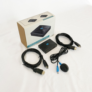 4K HDMI <strong>KVM</strong> <strong>Switch</strong> 2 Port + Cables ( 2 in <strong>1</strong> ), MT-VIKI Desktop <strong>KVM</strong> Switcher Selector Box