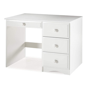 DU'S Solid Wood With <strong>Three</strong> Drawers Modern <strong>Computer</strong> <strong>Table</strong> Suitable <strong>for</strong> Study and Office Use - Product Image 4