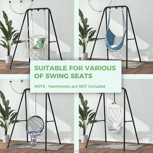 Võng ghế đứng Heavy-Duty thép võng đứng 300lbs đa-sử dụng Swing đứng cho ngoài trời trong nhà võng ghế không bao gồm - Product Image 3